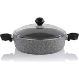 Schäfer Cory Y.y.basık Tencere -28CM -Gri - Çok Renkli