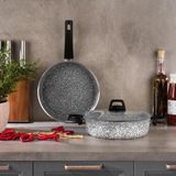 Schäfer Eternal Basık Tencere 26CM+TAVA 26CM-2 Li Set-Gri - Genel
