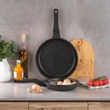Schäfer Famos XL Y.Y.Döküm Tava Seti-2 Parça-Gri