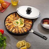 Schäfer Fish Pan Kapaklı Balık Tavası 32 Cm-2 Parça - Çok Renkli