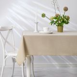 Schäfer Schafer Home Bianca Keten Polyester Masa Örtüsü 160x250-Krem