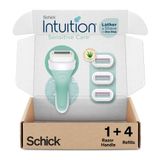Schick Intuition Hassas Tıraş Bıçağı, Kadınlar İçin 4 Hassas Cilt Yedekleri