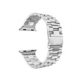ScHitec 42-49mm Yeni Nesil Apple Uyumlu Akıllı Saat Kordonu Metal Gri