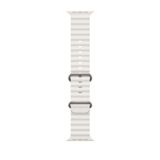 ScHitec 42-49mm Yeni Nesil Apple Uyumlu Akıllı Saat Kordonu Silikon Beyaz