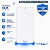SChitec Apple iPhone iPod Touch Uyumlu Ön Yüzey Nano Şeffaf Hidrojel Ekran Koruyucu