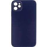 Schitec Deluxe İphone 12 Mat Lacivert Kılıf