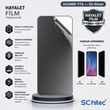 SChitec HUAWEI Y7A Uyumlu Ön Yüzey Hayalet Privacy Hidrojel Ekran Koruyucu