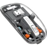ScHitec M377 Ultra Sessiz 3 Bağlantı Modlu 2xBluetooth Kablosuz + 2.4Gh Gaming Type-C Şarjlı Mouse Siyah