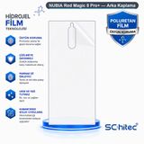 SChitec NUBIA Red Magic 8 Pro+ Uyumlu Arka Yüzey Hidrojel Koruyucu Film