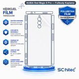 SChitec NUBIA Red Magic 8 Pro Uyumlu Fullbody Arka Kaplama Hidrojel Koruyucu Film