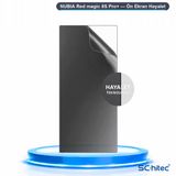 SChitec NUBIA Red magic 8S Pro+ Uyumlu Ön Yüzey Hayalet Privacy Hidrojel Ekran Koruyucu