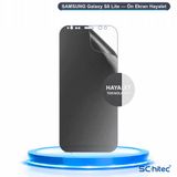SChitec SAMSUNG Galaxy S8 Lite Uyumlu Ön Yüzey Hayalet Privacy Hidrojel Ekran Koruyucu