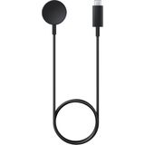 Schitec Samsung Watch 4/watch 5/ Watch 6 Uyumlu Fast Wireless Charge Hızlı Kablosuz Akıllı Saat Şarj Cihazı - Siyah