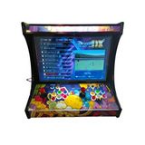 ScHitec Schitec 4khd 3d Pandora 9800 Arcade Oyunlu Taşınabilir Pandora Masaüstü Kabinli 22inç Atari Makinası Siyah