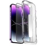 Schitec ScHitec Apple iPhone 15 Pro 5D Hayalet Ekran Koruyucu Magic Kolay Uygulama Aparatlı
