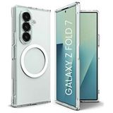 ScHitec Schitec Samsung Galaxy Z Fold 7 Magsafe Özellikli Şeffaf Kılıf