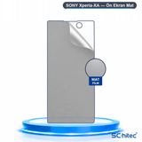 SChitec SONY Xperia-XA Uyumlu Ön Yüzey Mat Hidrojel Ekran Koruyucu