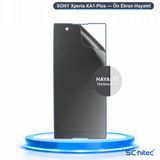 SChitec SONY Xperia-XA1-Plus Uyumlu Ön Yüzey Hayalet Privacy Hidrojel Ekran Koruyucu