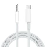 Schitec Type-C To 3.5Mm Aux Ses Kablosu Dönüştürücü Beyaz Ax806