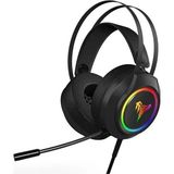 Schitec V1 Pro Max Profesyonel Headset Pro 7.1 Usba Girişli Rgb Gaming Oyuncu Kulaklığı - Siyah