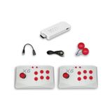 Schitec X6 4khd Kablosuz Çift Arcade Joystickli Retro Oyun Konsolu 21150 i Makinası Oyunlu 64gb beyaz