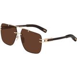 SCHL78 0300 65 Xl Wood Chopard Erkek Güneş Gözlüğü - Altın
