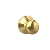 Schlage F170 PLY 605 Plymouth Kapı Kolu, Tek Taraflı Dönmeyen Kukla Kapı Kolu, Parlak Pirinç