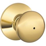 Schlage F40 PLY 605 Plymouth kapı tokmağı, yatak ve küvet için, açık pirinç