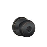 Schlage F51AAND716 Andover Kapı Topuzu Anahtarlı Giriş Kilidi, Eskitilmiş Bronz