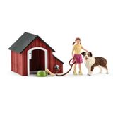 Schleich 42376 Köpek Kulübesi Figür