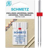 Schmetz 130/705 H ZWI 2.0/80 Ev Tipi Aile Dikiş Makinesi Çiftli Dikiş İğnesi