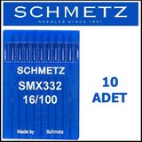 Schmetz SMX332 Lg Ksp Kilit Dikiş Makinesi Iğnesi 16/100 Numara - Gümüş
