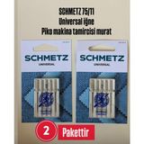 Schmetz Universal 75/11 Dikiş Iğnesi 2 Pakettir