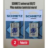 Schmetz Universal 80/12 Dikiş Iğnesi 2 Pakettir
