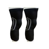 SCHMILTON Basketbol Dizliği Çift, Unisex, M Beden, Siyah