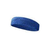 SCHMILTON Sporcu Saç Bandı, Ter Bandı, Headband, Mavi