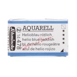 Schmincke 478 Helio Blue Reddish Seri 2 Horadam Aquarell 1/1 Tablet Sulu Boya
