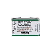 Schmincke 534 Permanent Green Olive Seri 2 Horadam Aquarell 1/1 Tablet Sulu Boya