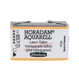 Schmincke 657 Transparent Ochre Seri 1 Horadam Aquarell 1/1 Tablet Sulu Boya
