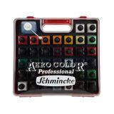 Schmincke 81136 Aerocolor Professional 37x28 ml Plastik Kutu Boya Seti + Aeroclean Temizleyici