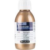 Schmincke : Acrylic Bronze : Akrilik Boya Yaldız Pigment : 150 ml : 823 Pale Gold