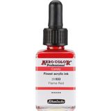 Schmincke Aero Color 033 Flame Red 28 ml Akrilik Mürekkep