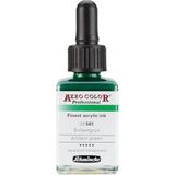 Schmincke Aero Color No:501 Brilliant Green 28 ML Akrilik Mürekkep