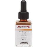 Schmincke Aero Color No:600 Gold Ochre 28 ML Akrilik Mürekkep