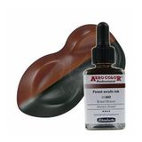 Schmincke Aero Color No:602 Brown Brazil 28 ML Akrilik Mürekkep