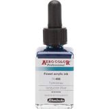 Schmincke Aero Color Professional Akrilik Airbrush Mürekkebi 28 ml 406 Turquoise Blue - Renkli