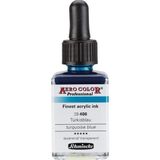 Schmincke Aero Color Professional Akrilik Airbrush Mürekkebi 28 ml 407 Turquoise Blue - Ana Renkler