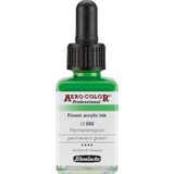 Schmincke Aero Color Professional Akrilik Airbrush Mürekkebi 28 ml 502 Permanent Green - Ana Renkler