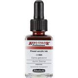Schmincke Aero Color Professional Akrilik Airbrush Mürekkebi 28 ml 604 Burnt Sienna - Ana Renkler