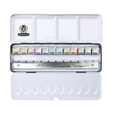 Schmincke Akademie 12 Renk 1 2 Tablet +12 Tablet Yeri 75 412 Sulu Boya